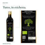 Olio EVO biologico – 4 bottiglie da 750 ml