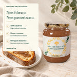 Miele di eucalipto 1 kg: non filtrato, non pastorizzato, 100% calabrese