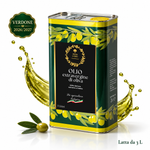 Latta Rosa D’Oro da 3 L, olio EVO biologico Verdone 2026/2027