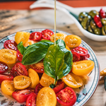 Pomodorini con olio extravergine