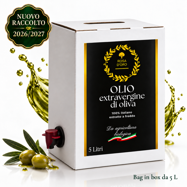Bag in box Rosa D’Oro 5 L — nuovo raccolto 2026/2027