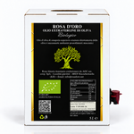 Bag in box Rosa D’Oro 5 L — retro, lotto T 293-001-26 e campagna 2026/2027